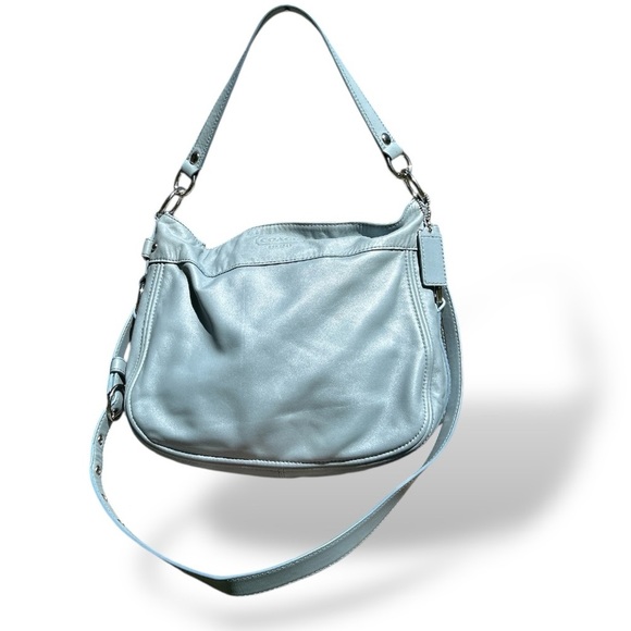 Coach Handbags - Coach Legacy Leather Crossbody – Sky Blue – 2009 – Great Condition timeless